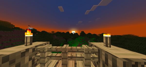 Sunset from the Lookout Deck