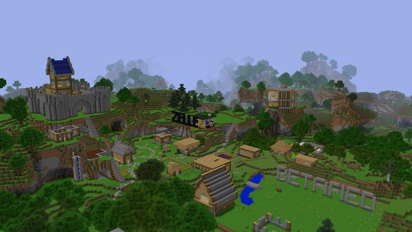 Betafied Town Panorama