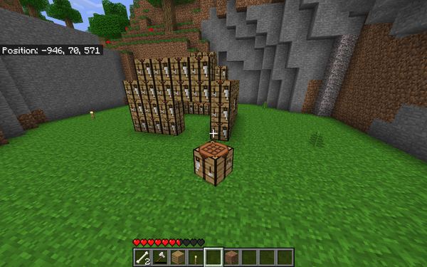 The Crafting Table House